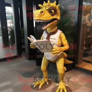 Mascot character of a Gold...