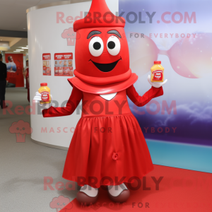 Mascottekarakter van een...
