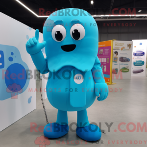 Mascottekarakter van een...