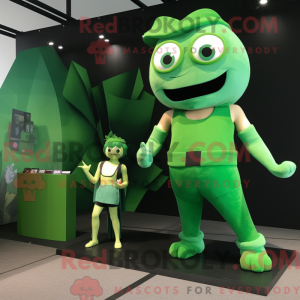 Mascottefiguur van een...
