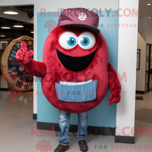 Mascot character of a...