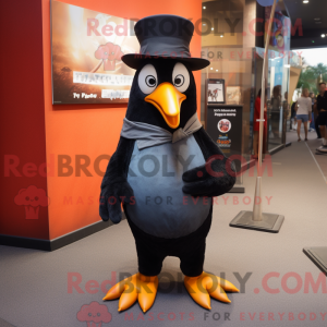 Mascot character of a Black...