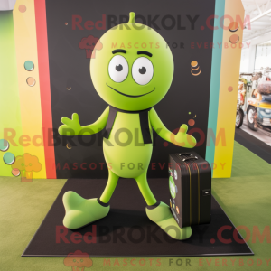 Mascot character of a Olive...