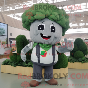Mascot character of a Gray...