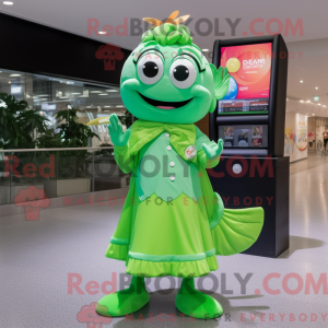 Mascot character of a Lime...