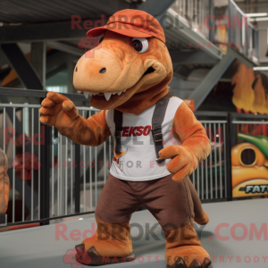 Mascot karakter van een...