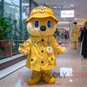 Mascot character of a Gold...