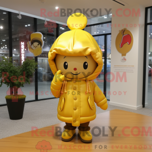 Mascot character of a Gold...