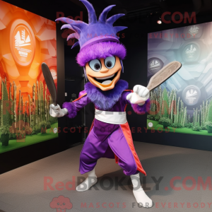 Mascot character of a...