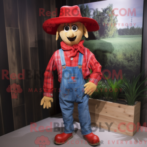 Mascot character of a Red...
