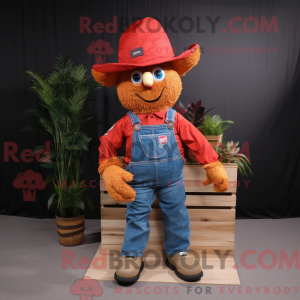 Mascot character of a Red...