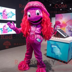 Mascot character of a...