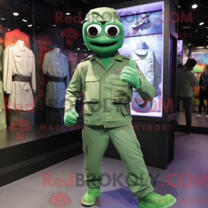 Postava maskota Green Para...