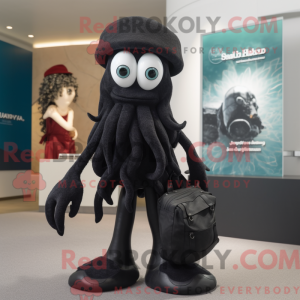 Mascot character of a Black...