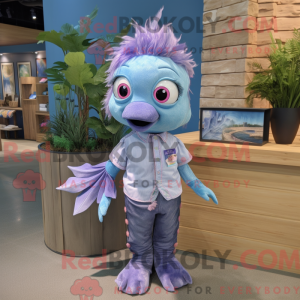 Mascot character of a...