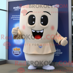 Mascot character of a Cream...
