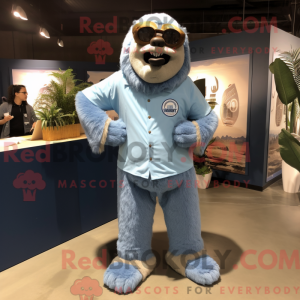 Figura de máscara de um...