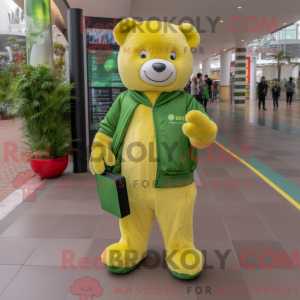 Mascot karakter van een...
