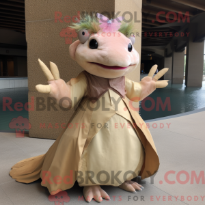 Personagem de máscara de um...