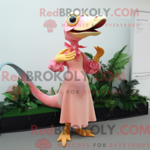 Mascot character of a Peach...
