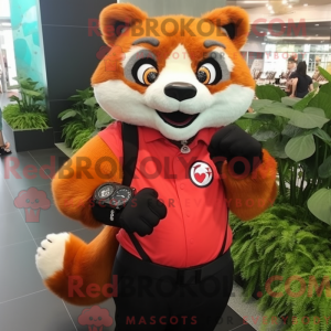 Mascot character of a...
