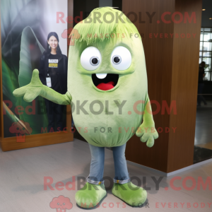 Mascot character of a Olive...