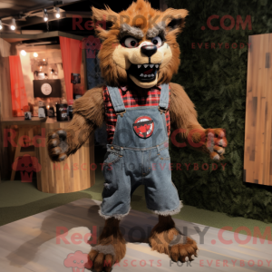 Mascot character of a Rust...