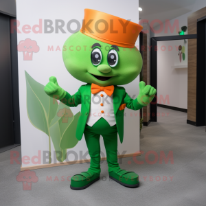 Groen Oranje mascotte...