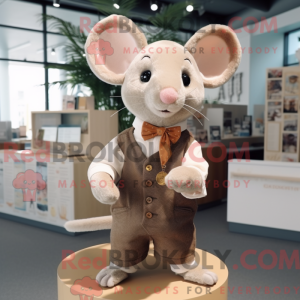 Mascottefiguur van een...