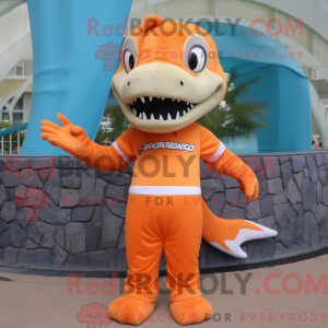 Mascot character of a...