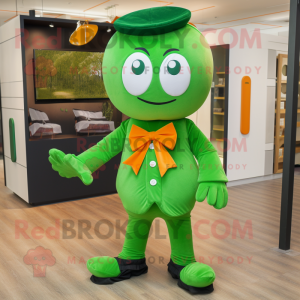 Groen Oranje mascotte...