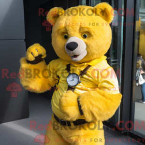 Personnage mascotte d un...
