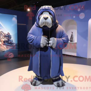 Mascot character of a Navy...