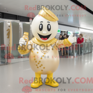 Mascot character of a Gold...