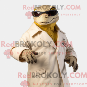 Mascot character of a Cream...