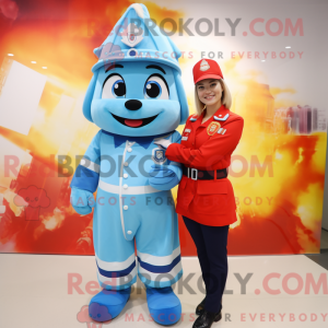 Mascot character of a Sky...