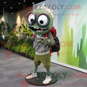 Mascot character of a Olive...