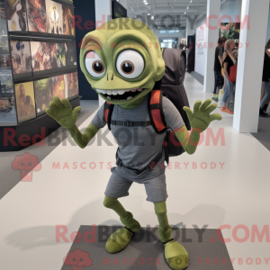 Mascot character of a Olive...