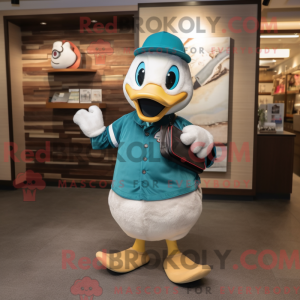 Postava maskota Teal Geese...