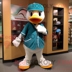 Postava maskota Teal Geese...