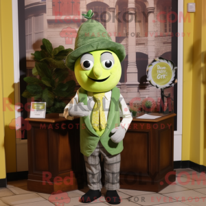 Mascot character of a Olive...
