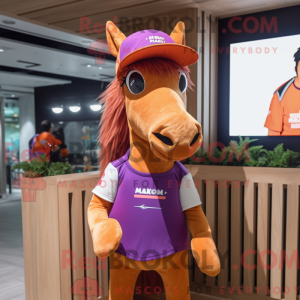 Mascot character of a Horse...