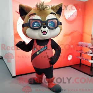 Mascot character of a Peach...