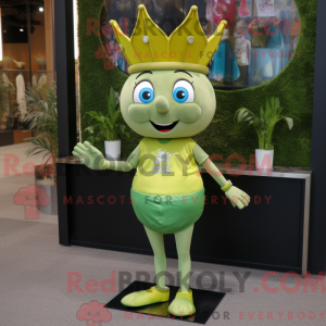 Mascot character of a Olive...