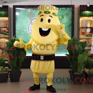 Mascot character of a...