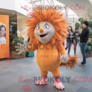 Mascot karakter van een...