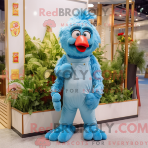 Maskot karakter af en...