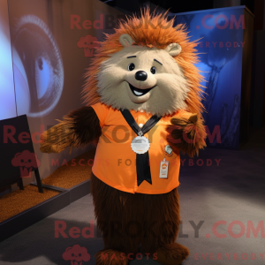 Mascot character of a...