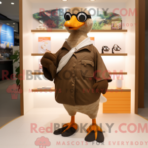 Mascot karakter van een...