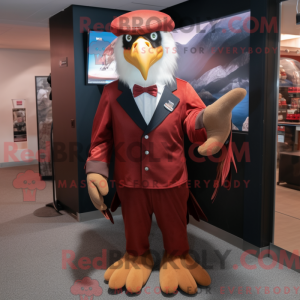 Mascot character of a Red...